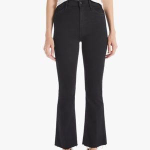 Mother Denim “The Hustler” jeans in black size 31